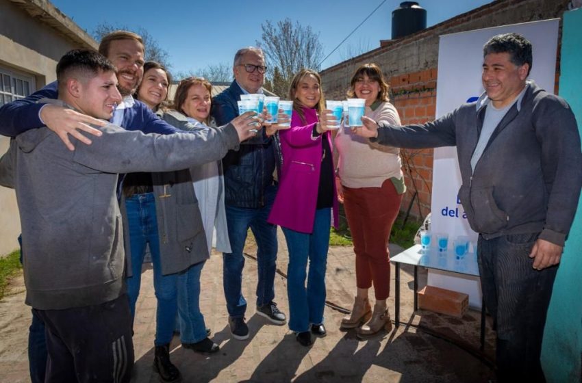  Nueva red de agua potable en Ezeiza