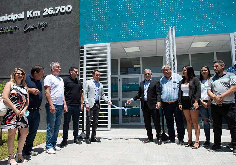  Andrés Watson inauguró la delegación municipal de KM26700