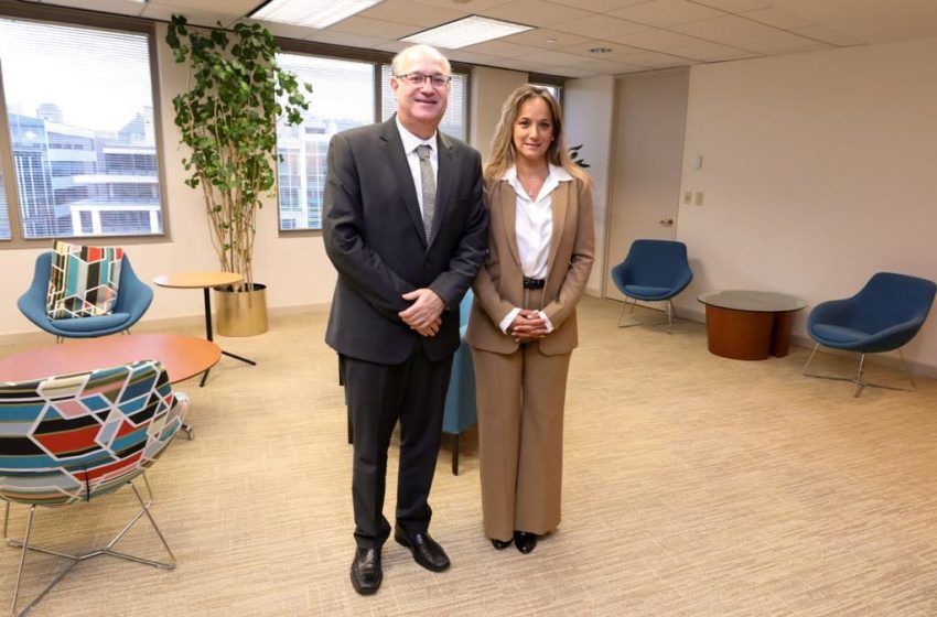  Malena Galmarini se reunió con el presidente del BID en Washington