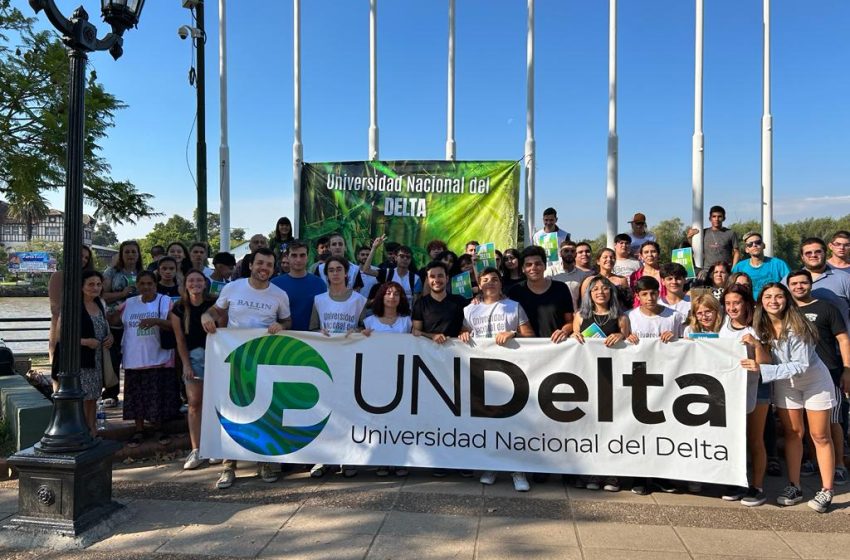  Estudiantes piden por la Universidad Nacional del Delta