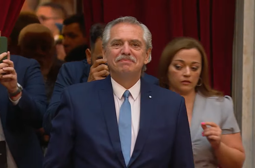  Alberto Fernández inaugura las sesiones ordinarias en el Congreso