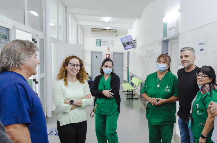  Zabaleta incorporó tres nuevos consultorios de guardia en el Hospital Municipal