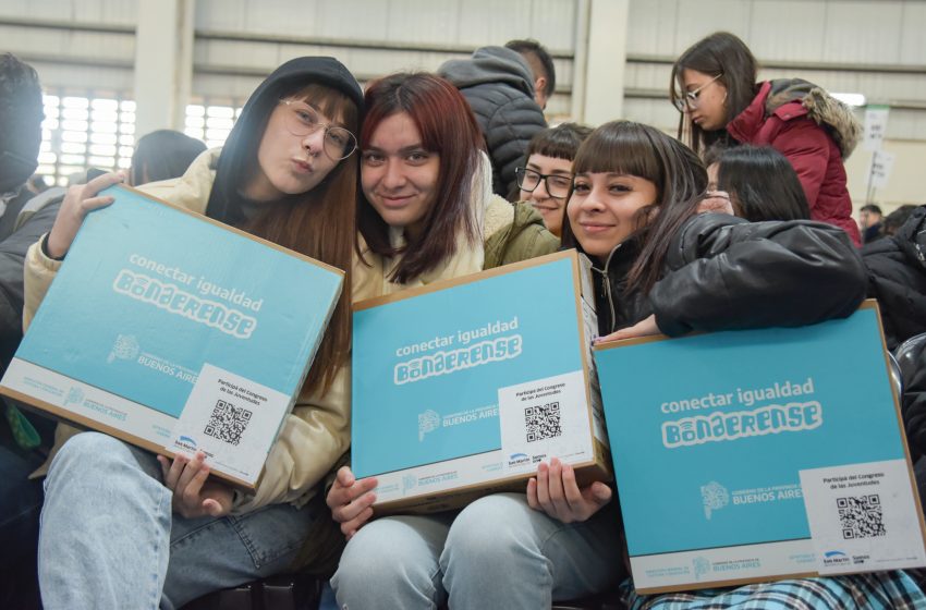  Nueva entrega de 2.400 netbooks Conectar Igualdad Bonaerense