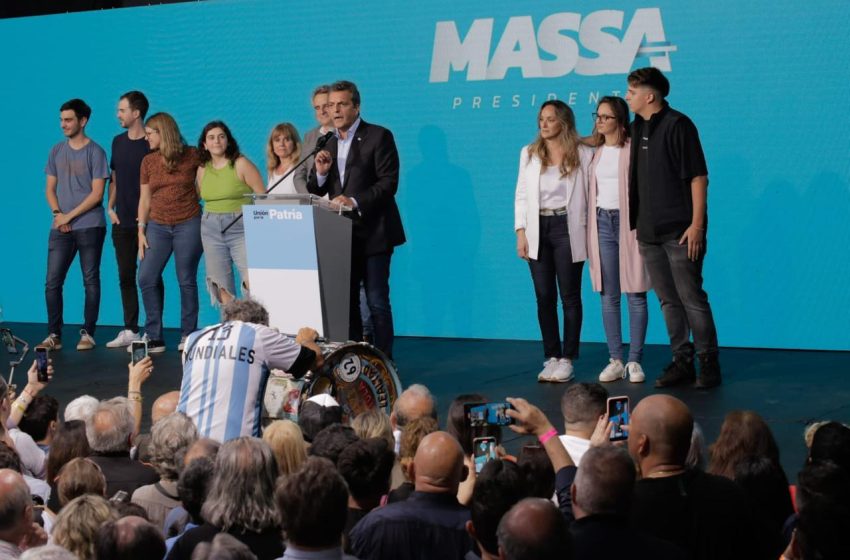  Sergio Massa: “Vamos a construir una nueva mayoría”