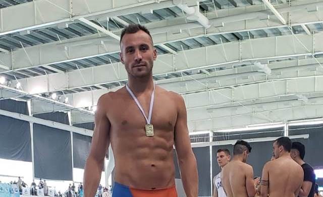  Matías Melucci es tetracampeón Argentino de natación