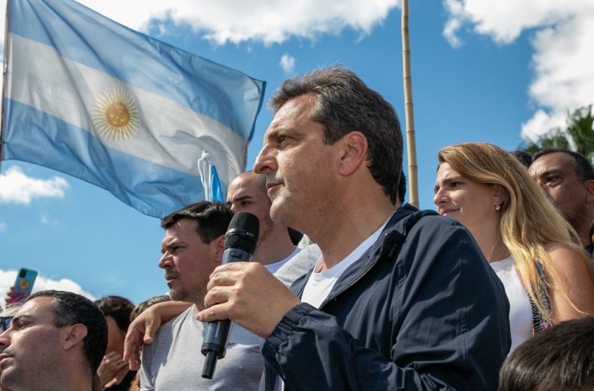  Sergio Massa: “Si hay algo que hace grande a la Argentina es la igualdad de oportunidades”