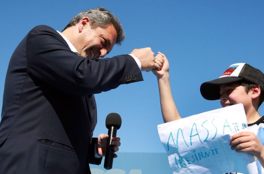  Sergio Massa prometió en Río Negro que irá “contra la corrupción”