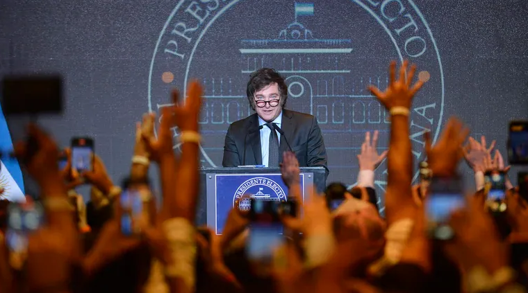  Javier Milei será el próximo presidente de la Argentina
