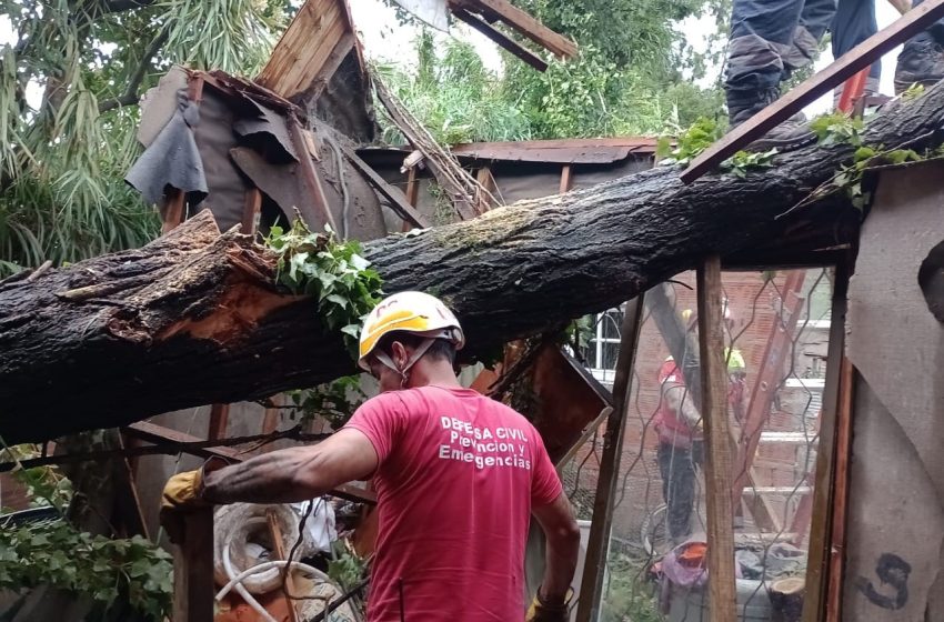  Tigre despliega un amplio operativo de contención por las consecuencias del temporal