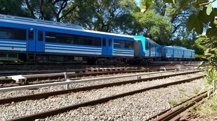  Descarriló un tren del Ferrocarril San Martín en Palermo