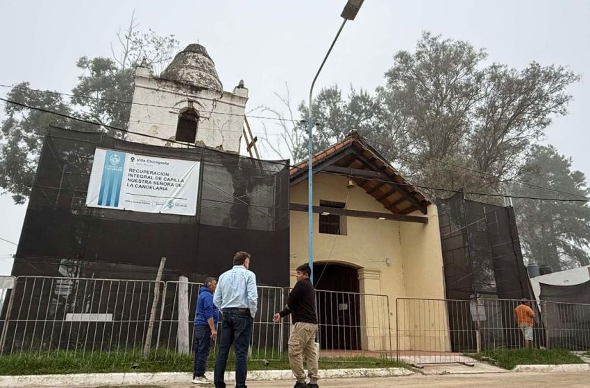  Avanza la restauración de la Capilla de la Candelaria