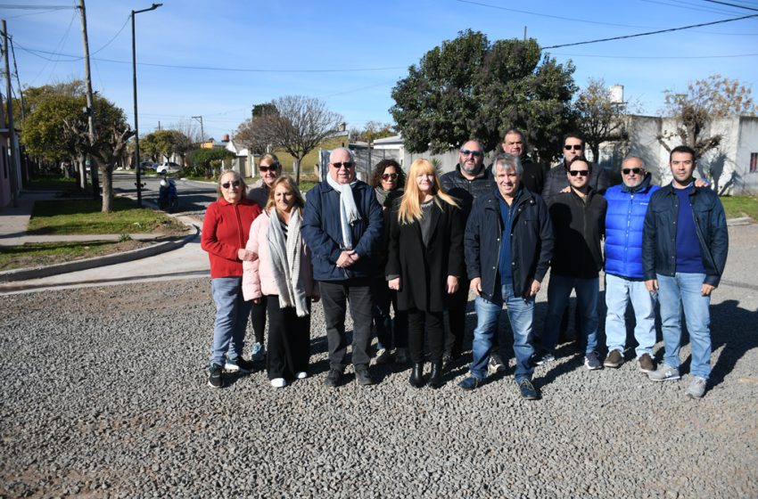  Nuevas cuadras de cordón cuneta en Chivilcoy