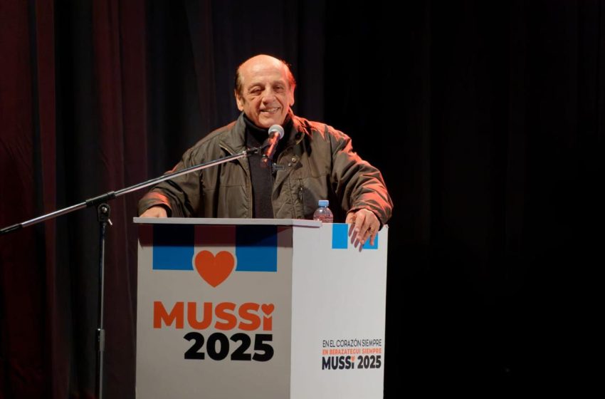  Mussi encabeza la lista de Fuerza Patria