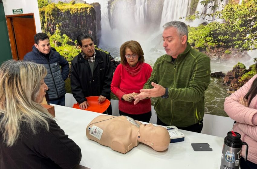  Iguazú capacita a su personal turístico en RCP y primeros auxilios