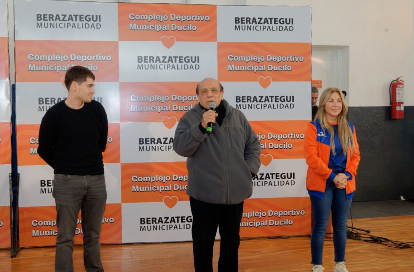  Inauguración de nuevos vestuarios y tribunas en el Complejo Deportivo Municipal Ducilo