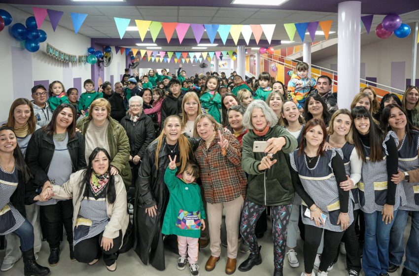  Magdalena Sierra inauguró el Jardín de infantes municipal N° 37