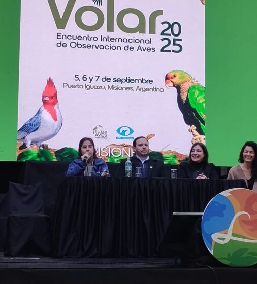  Misiones presentó “Volar 2025” en el Congreso de Ecoturismo del Litoral