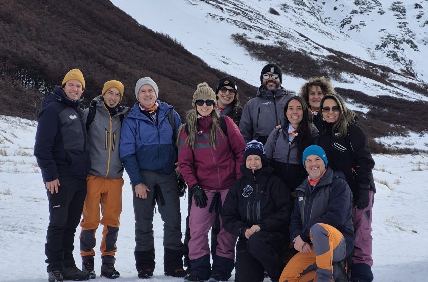 Ushuaia promociona su temporada de invierno con operadores de la región.