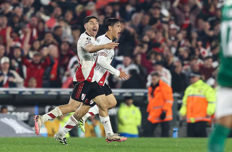  River Plate cayó 2-1 ante Palmeiras en la ida de los cuartos de final de la Copa Libertadores