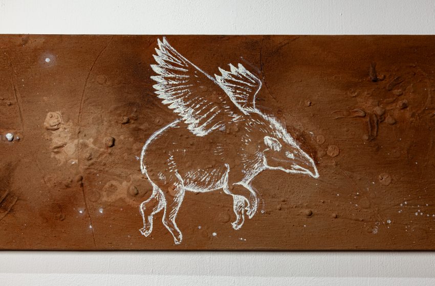  La tierra como elemento principal de la exposición de Andrés Paredes en el Sívori