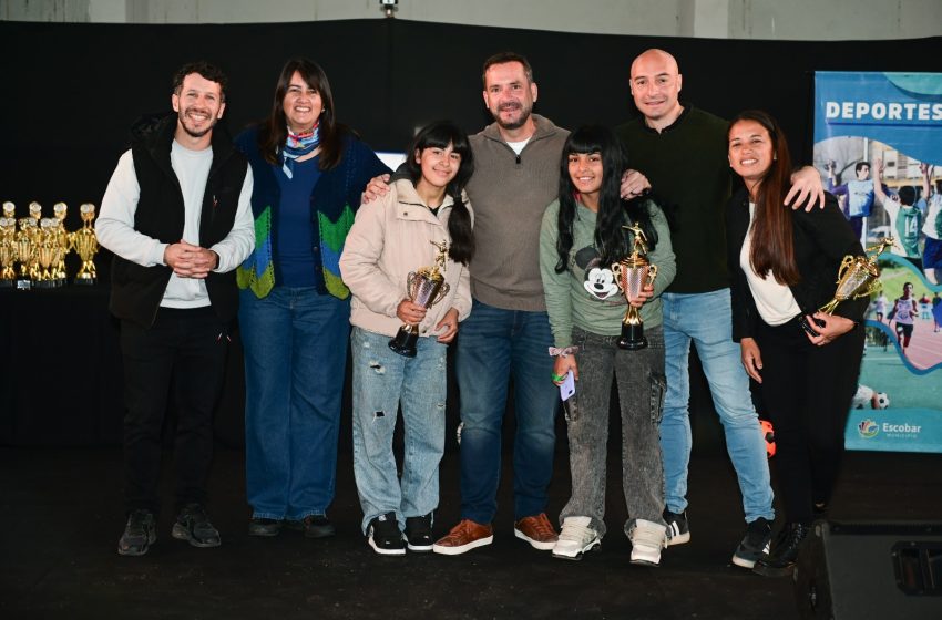 Los Juegos Escobarenses cerraron su primera edición
