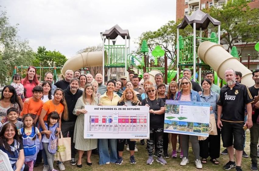  Nuevos juegos y equipamiento en la Plaza De la Paz