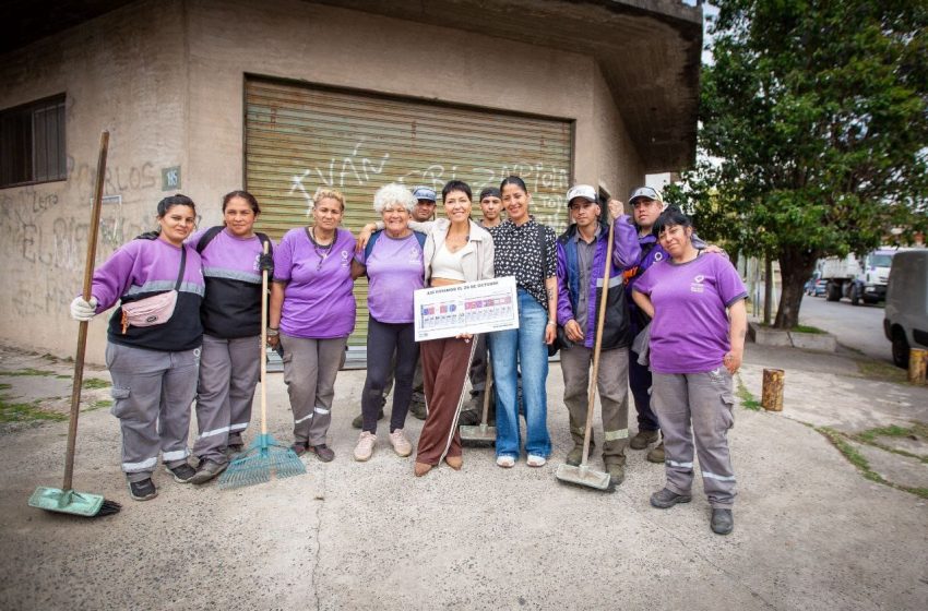  Avanza el plan de bacheo y limpieza en Quilmes