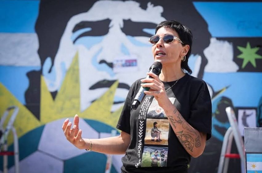  Inauguraron la avenida Diego Armando Maradona en homenaje al ídolo argentino