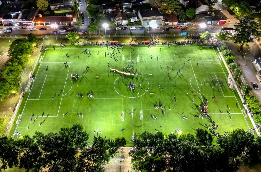  Nuevas canchas de césped sintético en el Club Municipal Maltería