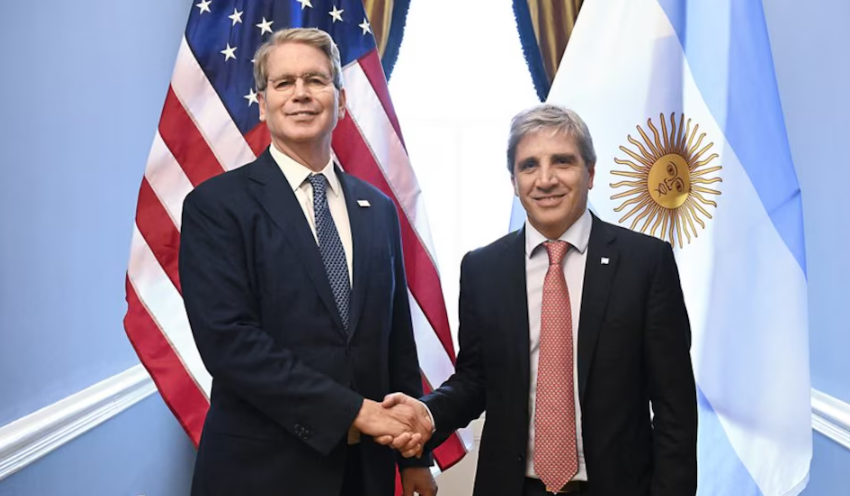  Caputo negocia salvataje con EE.UU. mientras FMI y Macri juegan un rol decisivo