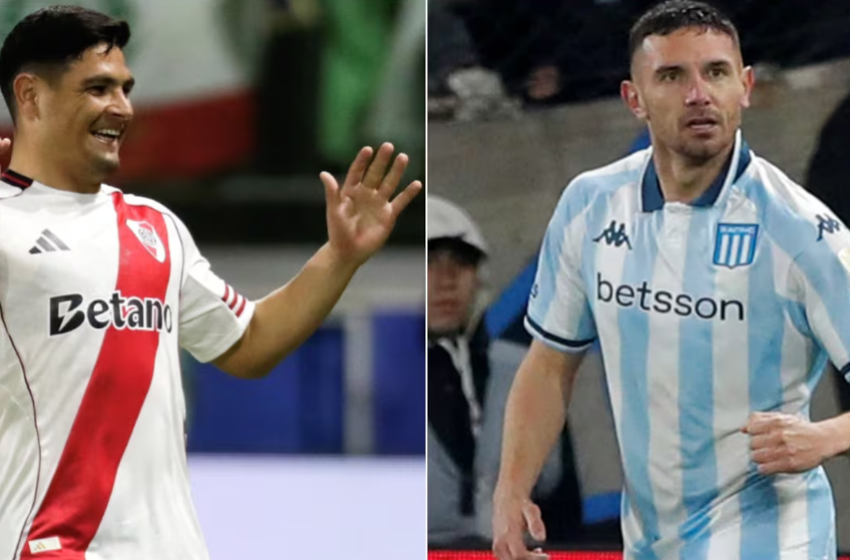  River y Racing se miden hoy en los cuartos de la Copa Argentina