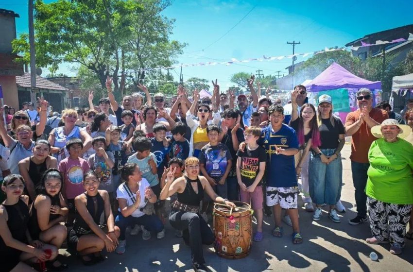  Quilmes inauguró nuevos pavimentos en el barrio El Sol