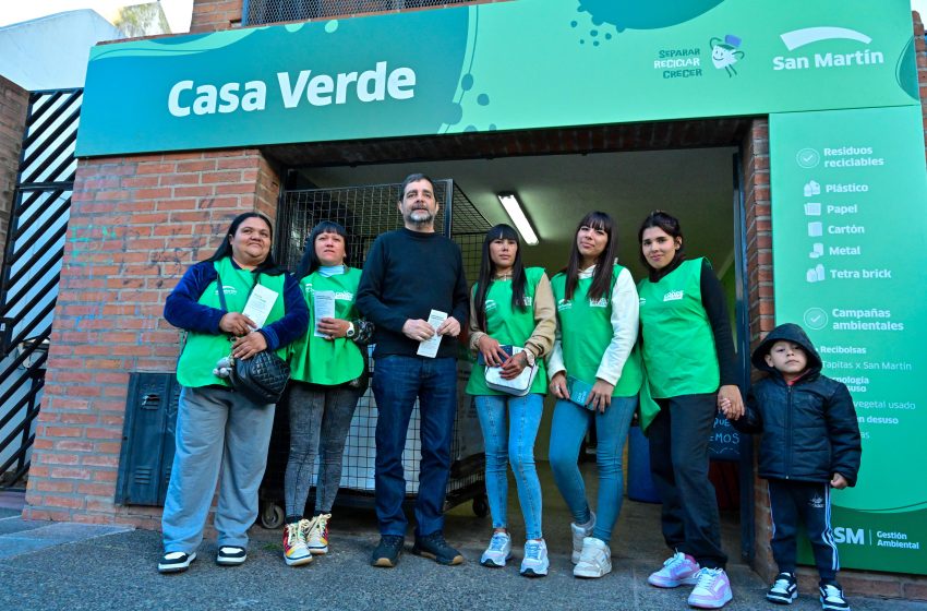  Fernando Moreira inauguró la Casa Verde de Villa Ballester