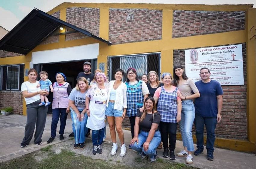  Nuevo equipamiento para el centro comunitario “Nuestra Señora de Guadalupe”