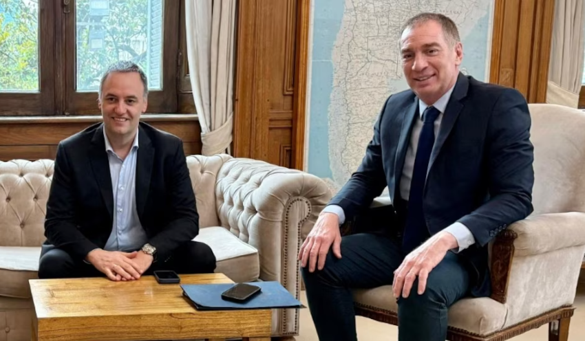  Diego Santilli asume como ministro del Interior