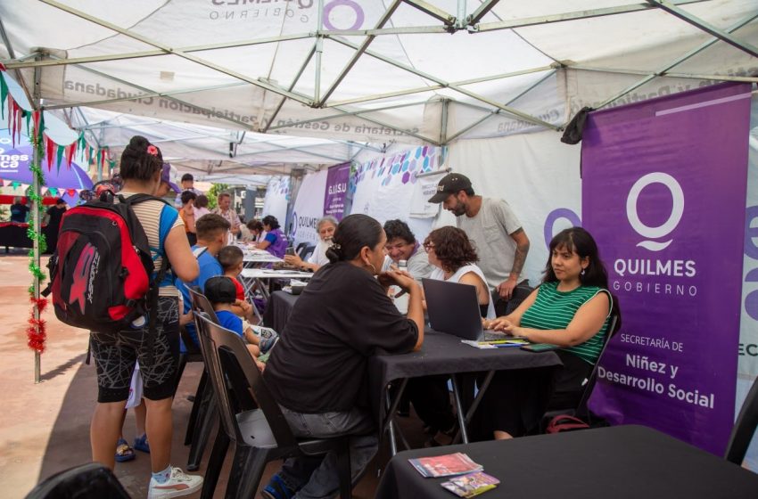  Quilmes Cerca cerró el año con un operativo en La Matera
