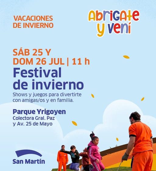  Llega el Festival de Invierno a San Martín