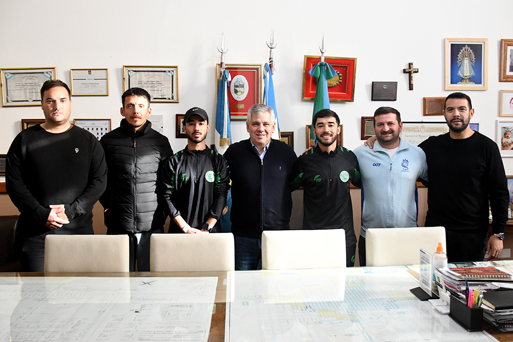 Tomás Vega recibió una beca deportiva para representar a Argentina